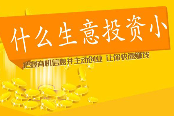 做什么项目投资小赚钱快？投资风险还小